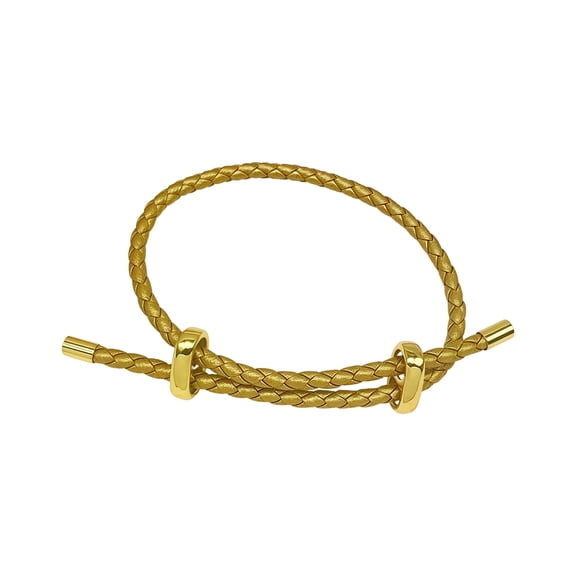 Adjustable Unisex Steel Rope Metal Clasp Handchain Handmade Minimalist Couple Jewelry Gift for Him Her