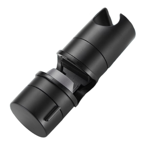 Adjustable Universal Abs Chrome Shower Rail Head Slider Holder Bracket 18 - 25mm