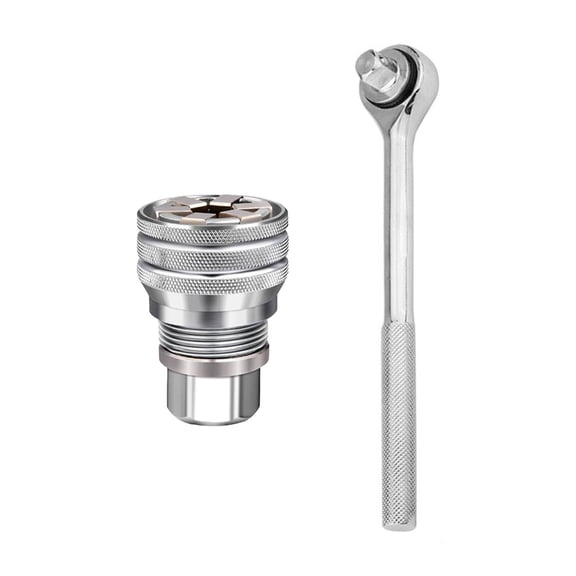 Adjustable Universally Socket Wrench Grip Adapter 10-19mm Hexagonal Head Nut And Bolts Driver Tool