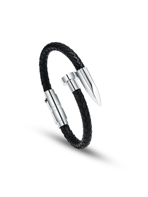 Adjustable Urn Bracelet for Ashes Cremation Bracelet for Ashes Stainless Steel Ash Bracelet for Men Women Memorial Ashes Holder 20-24CM