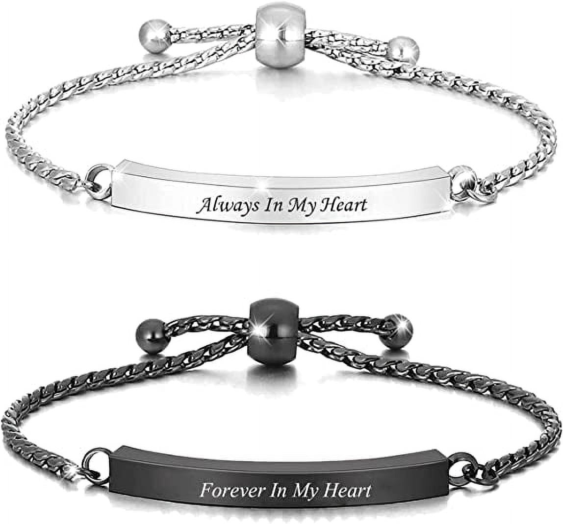Adjustable Urn Bracelet for Ashes for Women Girls