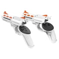 thumbnail image 1 of Adjustable VR Gunstock Grip Handle Attachment for Enhanced FPS Gaming - Compatible with Meta Quest 3 / 3S-White, 1 of 7