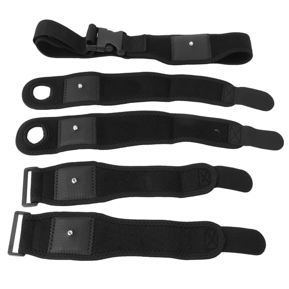 Adjustable VR Tracker Belt and Wrist Hand Straps for Full Body Motion Tracking in Virtual Reality, High Shock Absorption Straps Set (16x15x5 inches / 40.6x38.1x12.7 cm)