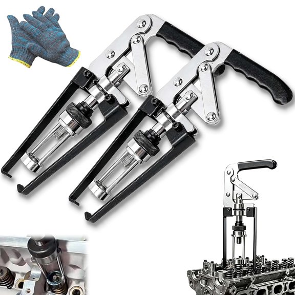 Adjustable Valve Spring Compressor Pliers, 2026 Upgraded Carbon Steel Overhead Valve Spring Compressor for Engine Seal Keeper Replacement and Oil Seal Disassembly