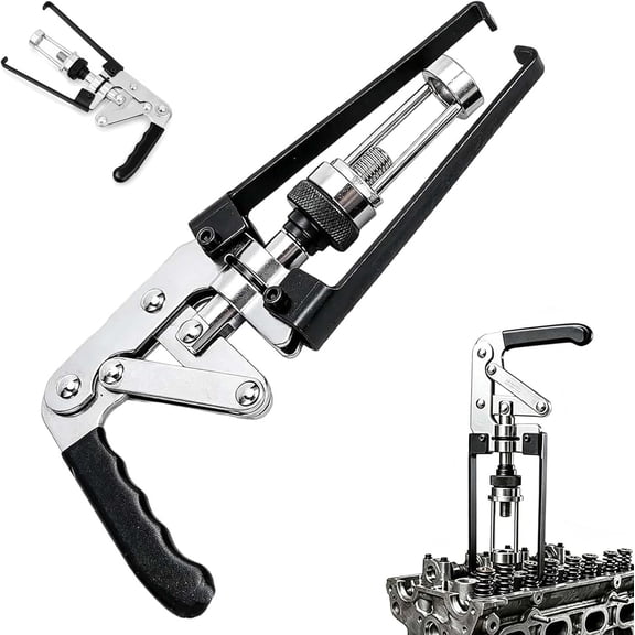 Adjustable Valve Spring Compressor Pliers Carbon Steel Hand Tool For Engine Repair And Valve Seal Replacement