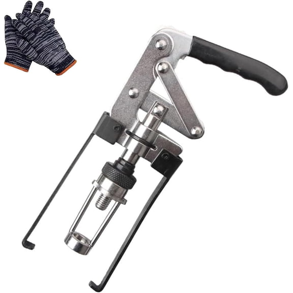 Adjustable Valve Spring Compressor Pliers, Overhead Valve Spring Remover Tool for Engine Seal Keeper Replacement, Oil Seal Disassembly & Installation (1PC)