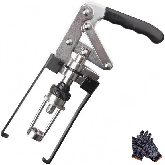 Adjustable Valve Spring Compressor Pliers, Overhead Valve Spring Remover Tool for Engine Seal Keeper Replacement, Oil Seal Disassembly & Installation (1PC)