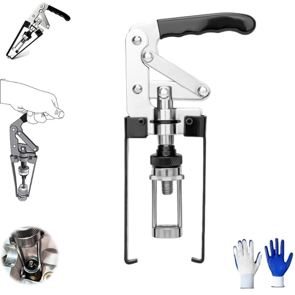 Adjustable Valve Spring Compressor Pliers, Valve Stem Seal Removal & Installation Tool forEngines, Overhead Valve Spring Compressor Pliers for Engine Repairs, No Cylinder Head Removal (1)