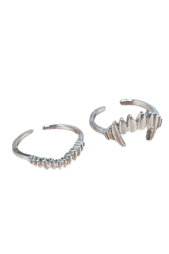 Adjustable Vampires Theme Sturdy Alloy Rings Versatile Use Fashion Jewelry Accessory for Stylish Outfits Casual Wear