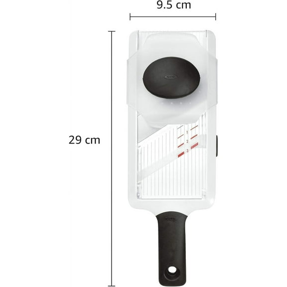 Adjustable Vegetable Slicer for Kitchen, Non-Slip Handle Mandoline Slicer