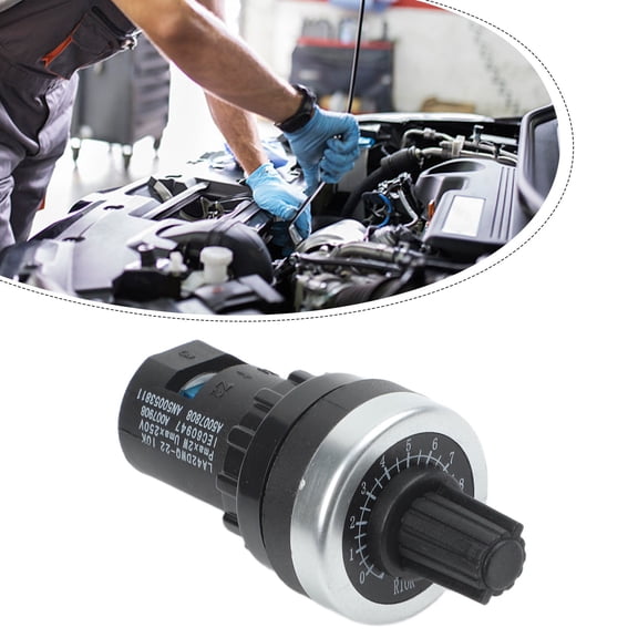 Adjustable Vehicle Sensor Signal Simulator Automotive Circuit Tester with Rotary for Control for Temperature and Signal Resistance Emulation Diagnostic Tool(Single)