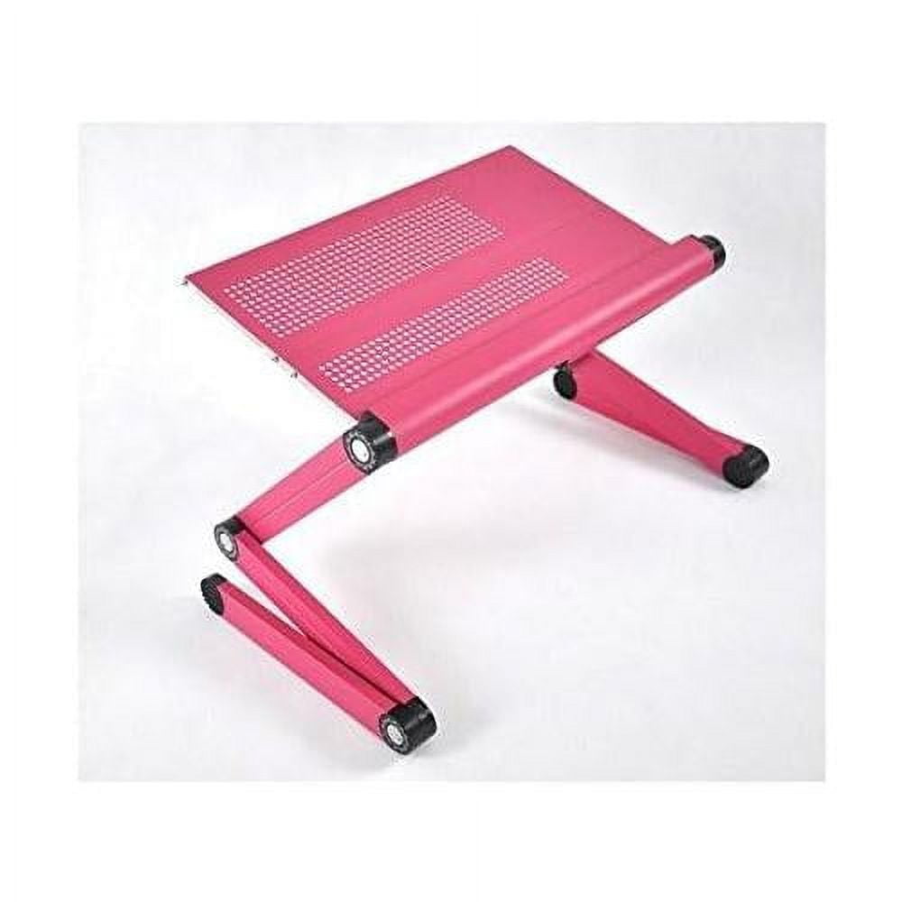 Adjustable Vented Laptop Table Laptop Computer Desk Portable Bed Tray