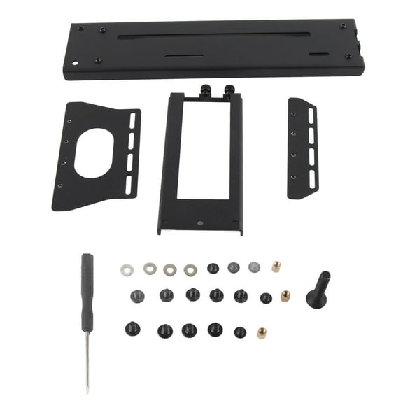 Adjustable Vertical GPU Mount, PCI,E 3.0 X16 Support, Improves Airflow Display, ATX Case Compatible
