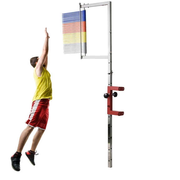 Adjustable Vertical Jump Measurement Tool,Vertical Jump Tester,Vertical Jumping Trainer (Colorful, no base)