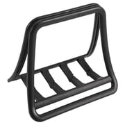 Adjustable Vertical Laptop Stand, Black Notebook & Tablet Holder Storage Rack