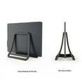 thumbnail image 1 of Adjustable Vertical Laptop Stand - Notebook & Tablet Holder Vertical Storage Rack Black, 1 of 10