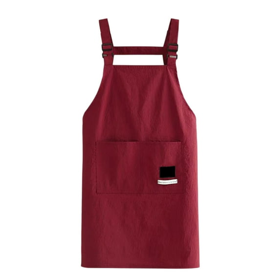 Adjustable Vests Apron with Pockets, Waterproof & Oil Proof Polyester for Kitchen, Cooking, Unisex BBQ, Catering Work Clothes, Versatile Use
