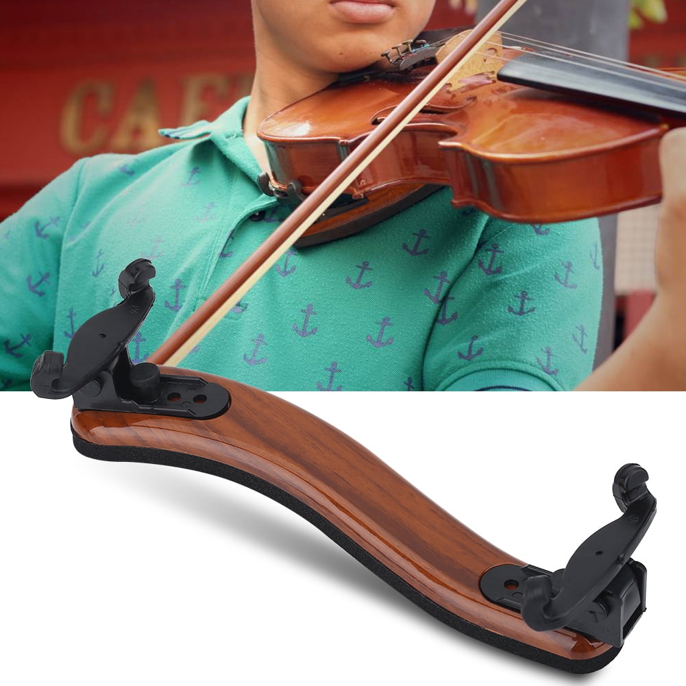 Adjustable Violin Shoulder Rest Rubber Pad for 3/4 4/4 Size Violin