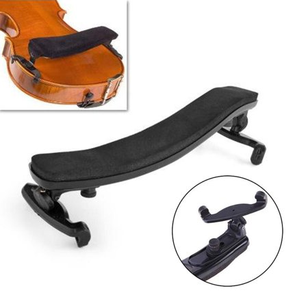 Adjustable Violin Shoulder Rest Support with Comfortable Foam Pad Fits /2 4/4 Size Violins