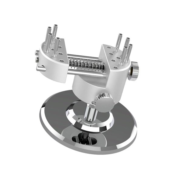 Adjustable Vise With 65mm Maximumly Opening Pin Hole System And 35mm Block Clamping For Flexible Workpiece Fixation
