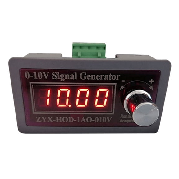 Adjustable Voltage Analog Simulator 0-10V 5-10V Voltage Signal Generator Signal Sources PLC Signal Control,1 x Voltage Signal Generator,As Shown