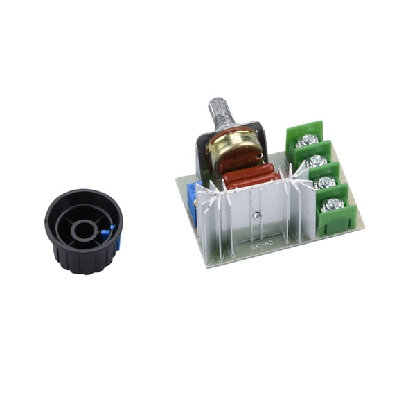 Adjustable Voltage Regulator Plastic + Metal Material for Lamps and Small Motors GUYUTING Spare Part