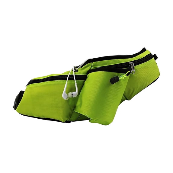 Adjustable Waist Pack Water Bottle Holder Sports Bag for Hiking Cycling Outdoor
