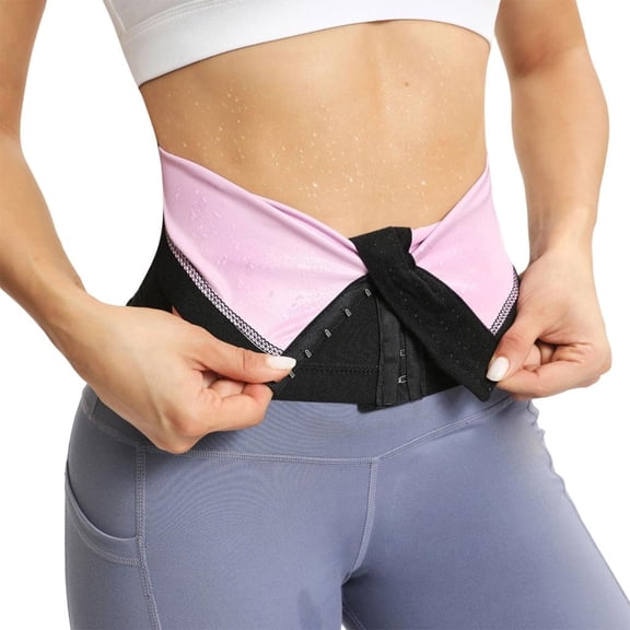 Adjustable Waist Trimmer Sweat Waist Trainer Belt Slimming Corset For Women Gym