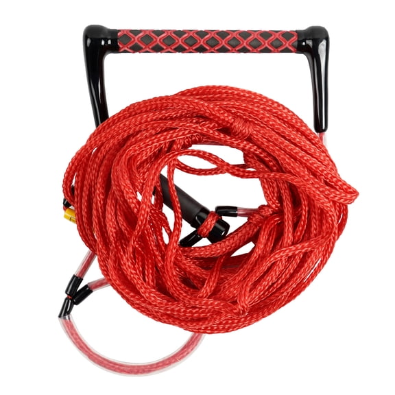Adjustable Wake Surfs Rope with Handle Floating Watersport Rope Boats Surfing Rope for Kneeboarding and Wakesurfing