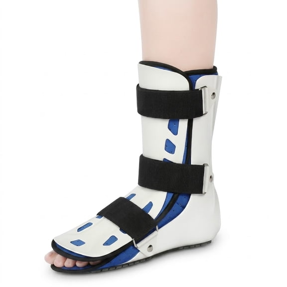 Adjustable Walking Boot for Ankle & Foot Fractures Lightweight Orthopedic Support for Sprains and Post-Op Recovery Stable Immobilization Brace for Healing