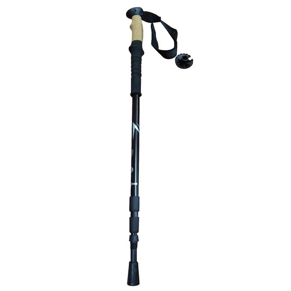 Yard Tuff Adjustable Hiking Poles, Lightweight Aluminum Walking Sticks, Set of 2