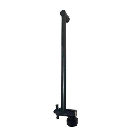 Adjustable Wall Mounted Showerhead Extension Arm Inch Stainless Steel Shower Head Support Rod for Enhanced Bathing
