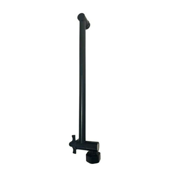 Adjustable Wall Mounted Showerhead Extension Arm Inch Stainless Steel Shower Head Support Rod for Enhanced Bathing