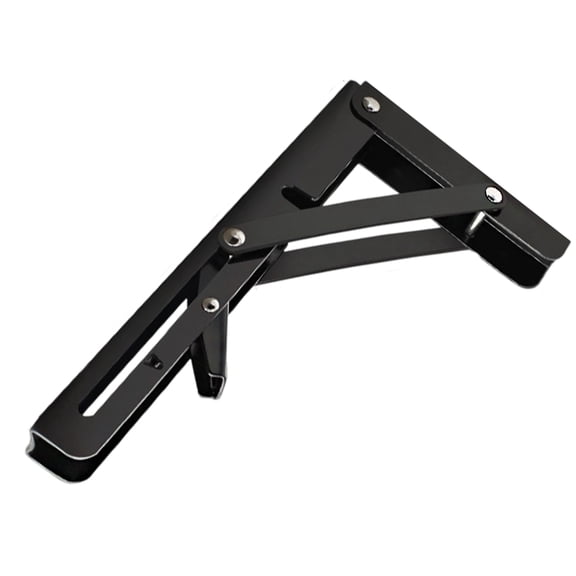 Adjustable Wall Shelves Mounted Table Shelf Bracket Foldable Stainless Steel Wall Shelf Bracket for Bench Table Hardware
