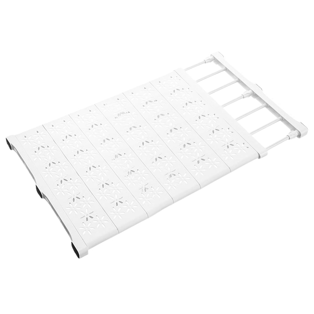 Adjustable Wall Tension Shelf Expandable Closet Tension Shelf Closet