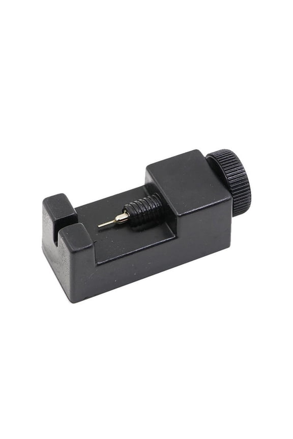 Adjustable Watch Band Link Remover 60mm Metal Tool Kit with 4 Replacement Pins, DIY Watch Strap Sizing Tool for Home
