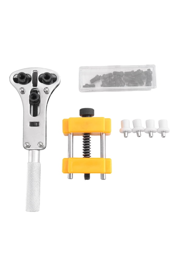 Adjustable Watch Case Removal Mount Three-Claw Open Cover Set Watch Repair Kit