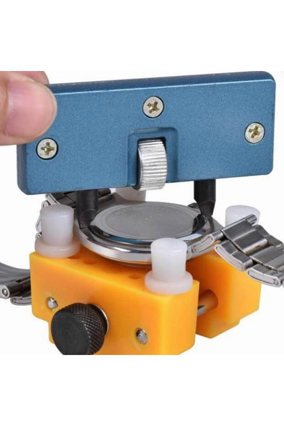 Adjustable Watch Repair Tool Kit Back Case Opener Cover Remover Screw Wre W,AL