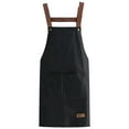 thumbnail image 1 of Adjustable Waterproof Oil-Resistant Kitchen Apron with Pocket for Cooking, Baking, and Cleaning, Comfortable and Easy to Clean, Unisex Design, 1 of 6