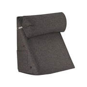 Adjustable Wedge Pillow, Prevents Acid Reflux & Snoring, Bed Pillow, Dark Brown | Made Of Memory Foam Pillow, Microfiber For Neck & Back Support | Soft Washable Cover, Multi-Purpose Use