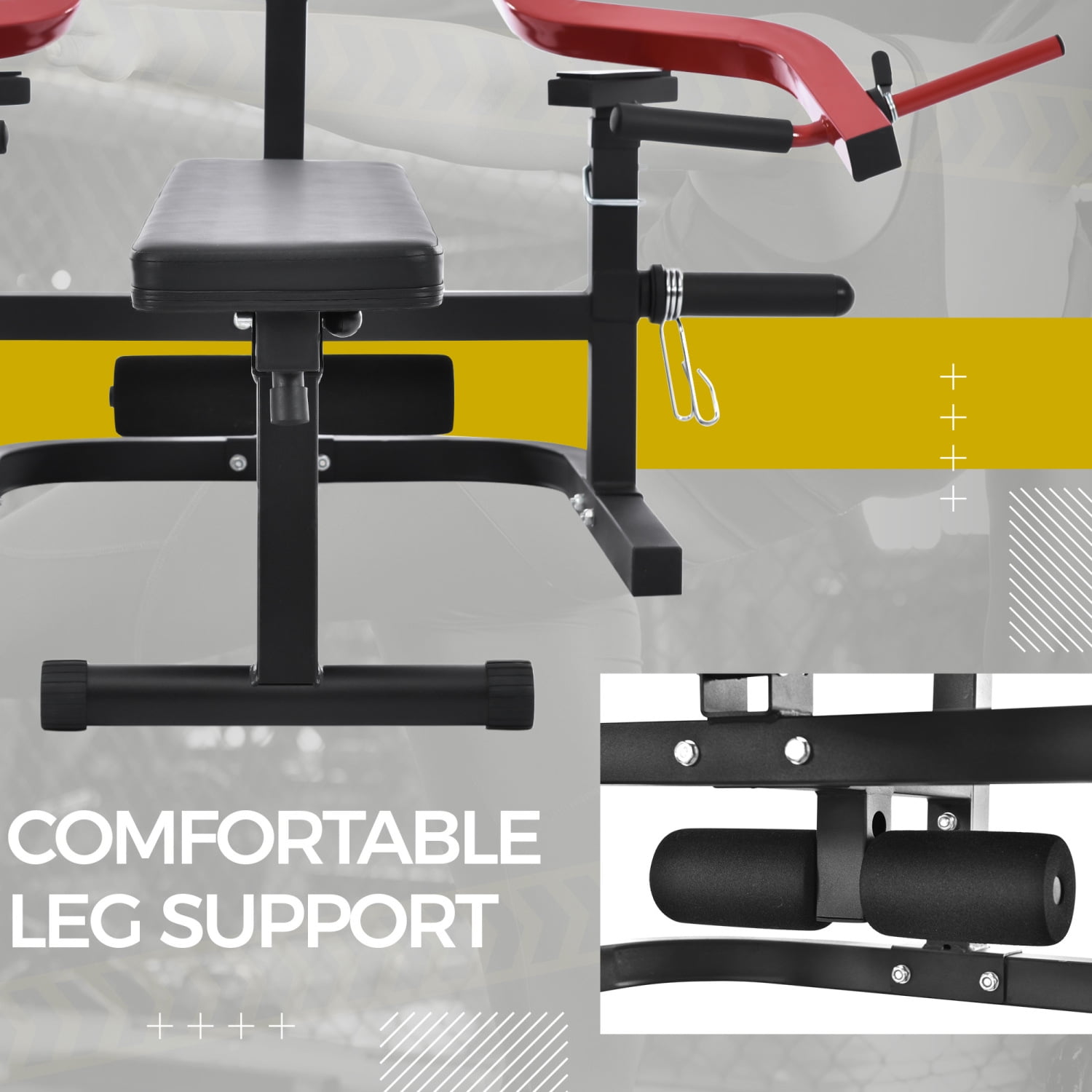 Adjustable Weight Bench for Chest Press Flat Incline Bench Press
