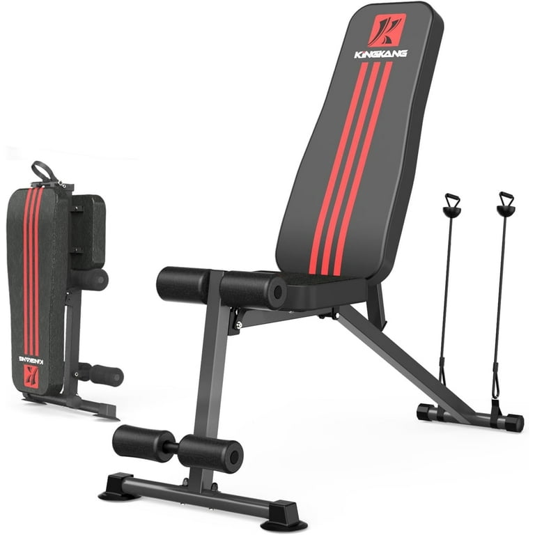 K KingKang Adjustable Weight Bench, Full Body Workout Bench