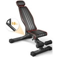 thumbnail image 1 of Adjustable Weight Bench,Foldable Workout Bench 660lbs Home Gyms Press Dumbbell Dprodo Bench with Extended Head and Spine Support, 1 of 7
