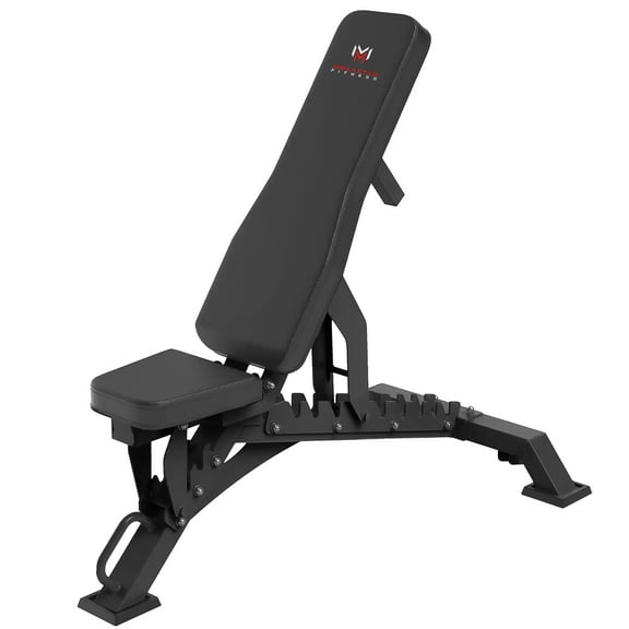 Adjustable Weight Bench, Heavy Duty Workout Bench for Home and Garage Gym, Multi-Position Backrest and Seat Strength Training Bench, 1300lbs Capacity,