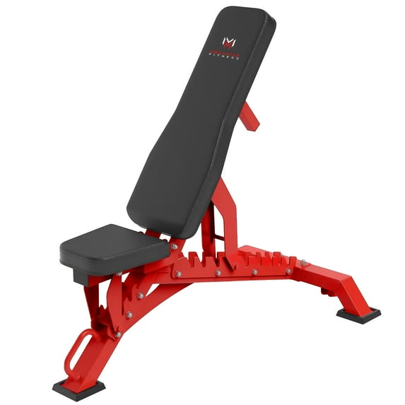 Adjustable Weight Bench, Heavy Duty Workout Bench for Home and Garage Gym, Multi-Position Backrest and Seat Strength Training Bench, 1300lbs Capacity,