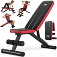 thumbnail image 1 of Adjustable Weight Bench For Home Gym  660lbs Capacity Workout With 8 Backrests Chest Shoulders Arms Compact And Foldable Strength Small Space Apartment Room, 1 of 8