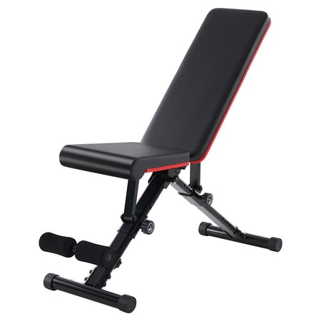 Adjustable Weight Bench for Home Gym, 72-Position Foldable Workout Bench Press, 795LBS Capacity Incline Decline Flat Bench for Full Body Strength Training CY