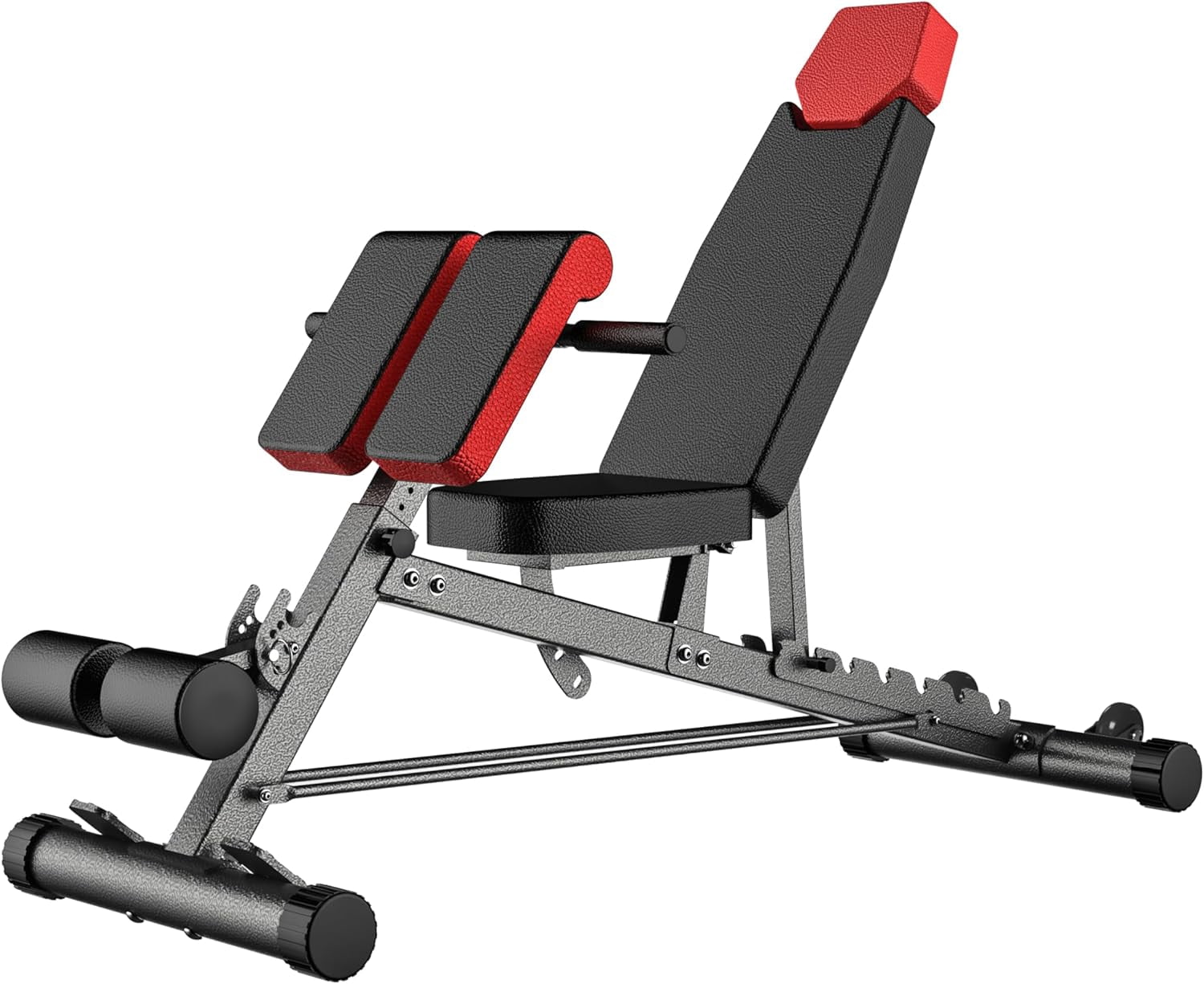 Adjustable Weight Bench, Roman Chair Workout Station, Home Gym Fitness ...