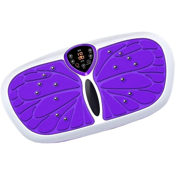 Adjustable Weight Bench Vibration Exercise Machine Vibrating Plate Power Board Vibrating Plate Fitness Motor Power Plate for Fitness Machine Fat Burner Full Body Workout Trainer