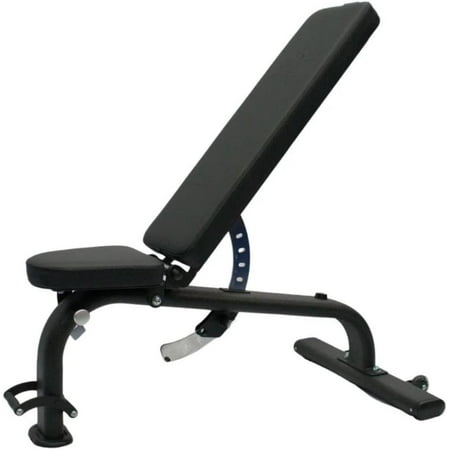 Adjustable Weight Bench for Strength Training, Black